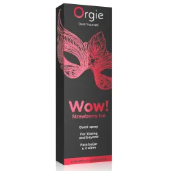 Orgie Spray pour Fellation Wow Fraise Glacée 10ml